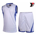 sublimation 4 colour print customize printed basketball jersey